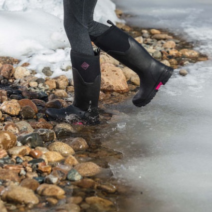Muckboot Dames Arctic Ice Tall Agat Zwart