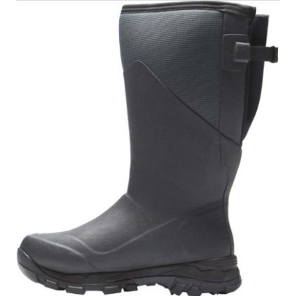 Arctic Ice Heren Muckboot Met Verlengde Pasvorm Vibram Arctic Grip Grijs
