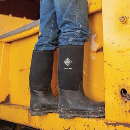 Muckboot Zwart Van Chore Max Comp Toe Voor Heren