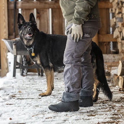 Muckster Ii Midden Geruite Muckboot Roze Voor Dames