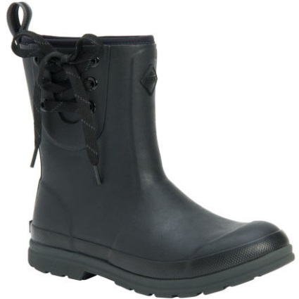 Muck Originals Pull On Mid Muckboot Zwart Voor Dames
