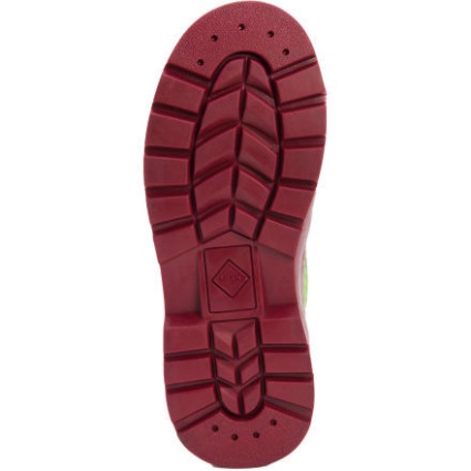 Muckboot Dames Chore Classic Mid Veggie Print Rood
