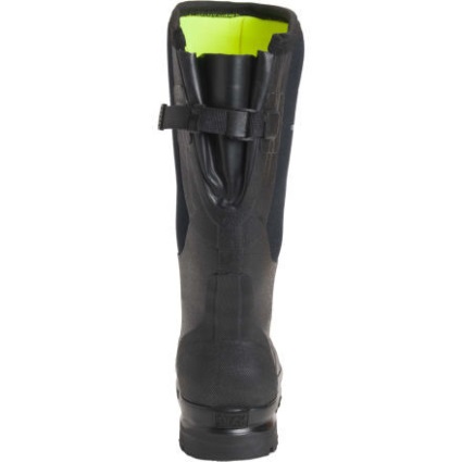 Muckboot Dames Karwei Stalen Neus Hoge Brede Kuit Zwart