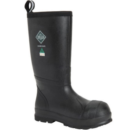 Muckboot Heren Chore Max Tall Csa Resistente Comp Teen Zwart