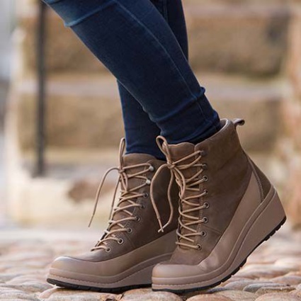 Muckboot Bruine Dames Laars Met Sleehak