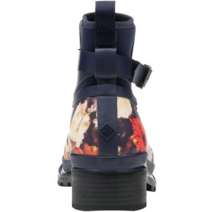 Muckboot Dames Liberty Waterdichte Enkel Rubber Blauw