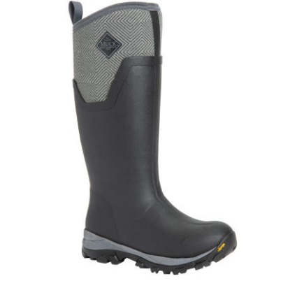 Arctic Ice Tall Agat Muckboot Voor Dames, Zwart