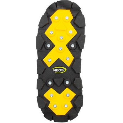 Neos Explorer Geïsoleerde Overschoen Glacier Trek Spk Schoenplaatjes Muckboot Zwart
