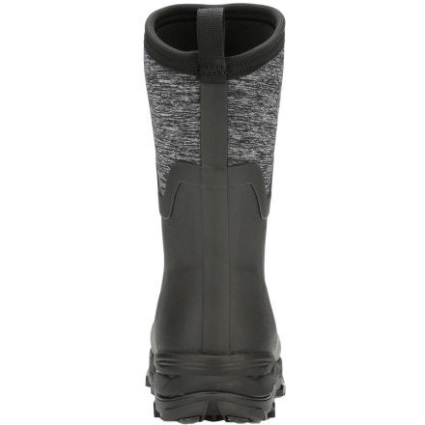 Muckboot Zwart Dames Arctic Ice Mid Vibram Arctic Grip A.t.