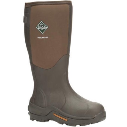 Heren Wetland Muckboot Met Brede Kuiten Bruin