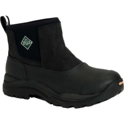 Muckboot Zwarte Heren Arctic Outpost Pull On Met Arctic Grip