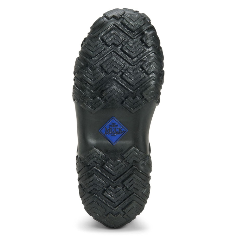 Hoge Kinderlaarzen Forager Zwart Blauw Muckboot