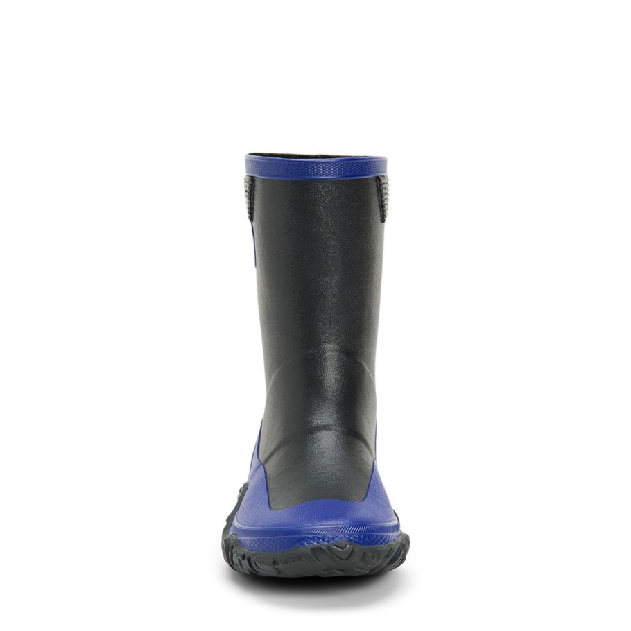 Hoge Kinderlaarzen Forager Zwart Blauw Muckboot