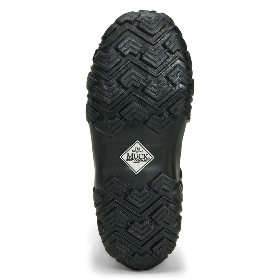 Hoge Kinderlaarzen Forager Muckboot Grijs Zwart Roze