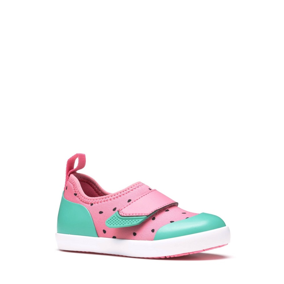 Zomerzonnewende Kinderschoenen Muckboot Watermeloenprint