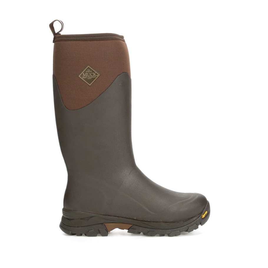 Arctic Ice Vibram Ag All Terrain Lange Laarzen Voor Heren Muckboot Bruin