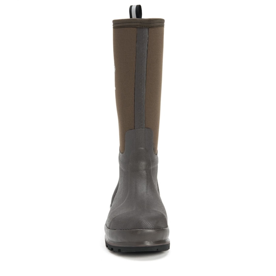 Heren Karwei Cool Hoge Laarzen Bruine Muckboot