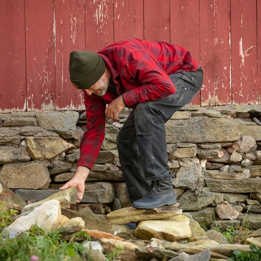 Muck Originals Eend Leren Korte Laarzen Met Veters Muckboot Taupe