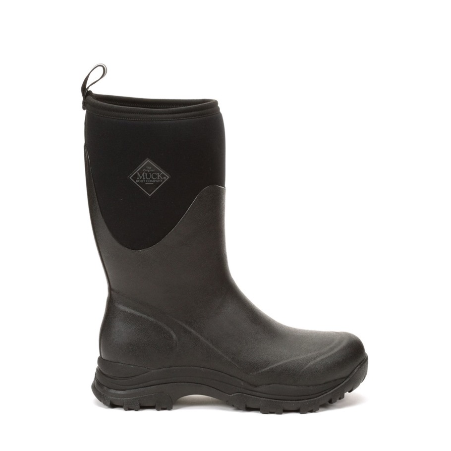 Heren Arctic Outpost Korte Laarzen Zwarte Muckboot