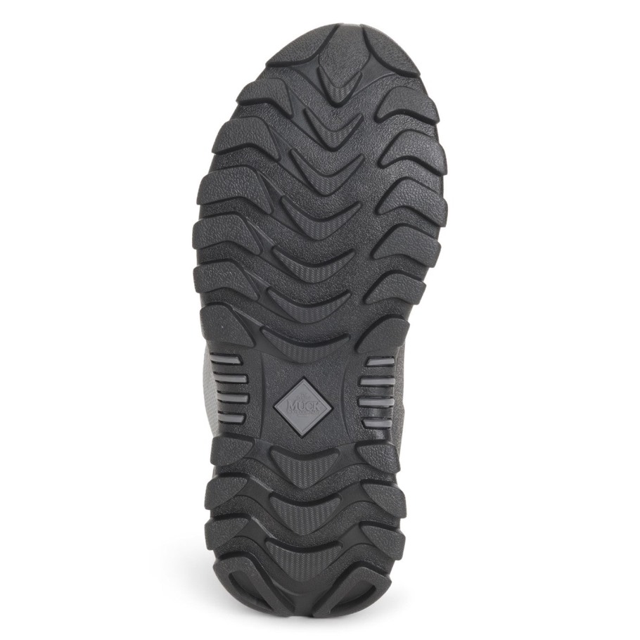 Muckboot Zwart Grijze Dames Arctic Sport Ii Korte Laarzen