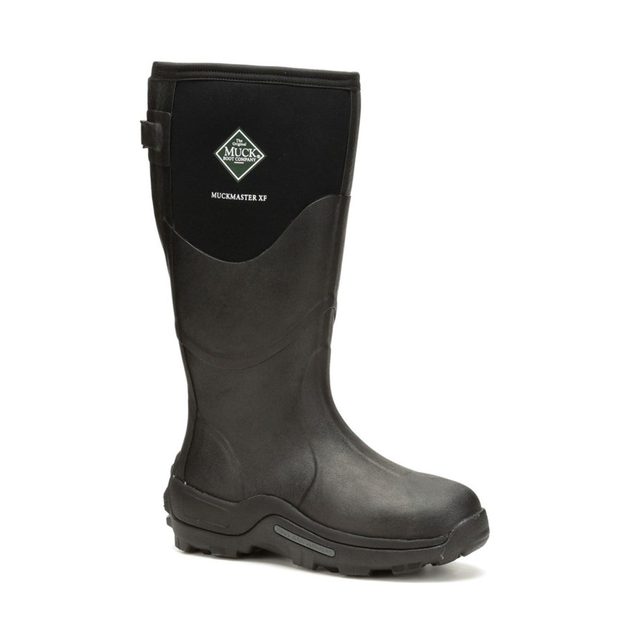 Muckboot Zwarte Muckmaster Verstelbare Hoge Laarzen Voor Heren