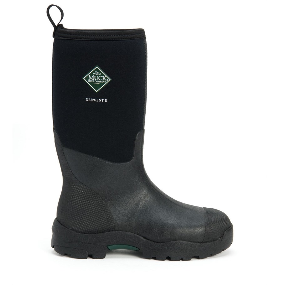 Muckboot Zwarte Unisex Derwent Ii Korte Laarzen