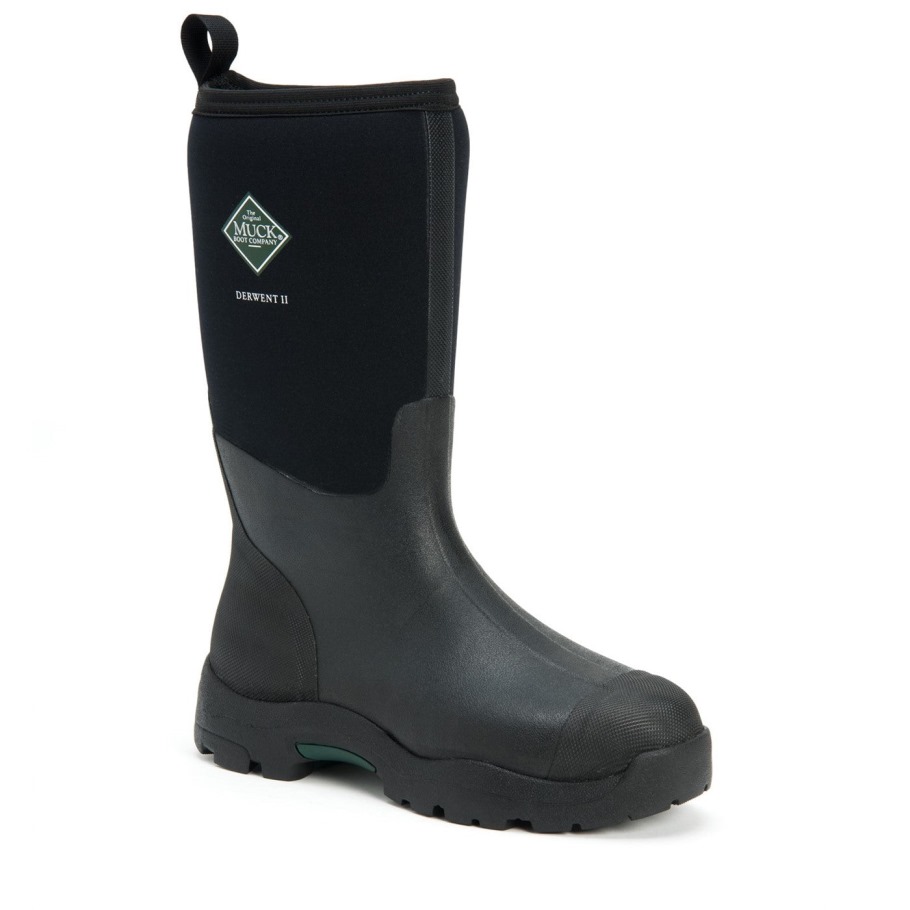Muckboot Zwarte Unisex Derwent Ii Korte Laarzen