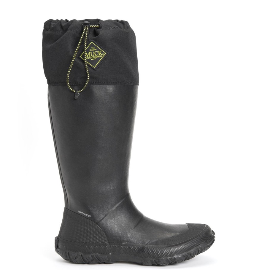 Muckboot Zwarte Unisex Hoge Laarzen Van Forager