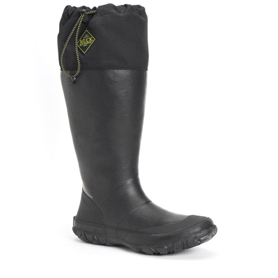 Muckboot Zwarte Unisex Hoge Laarzen Van Forager