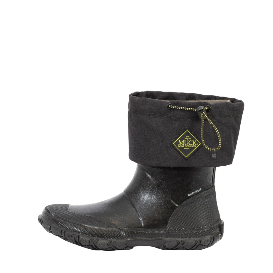 Muckboot Zwarte Unisex Hoge Laarzen Van Forager