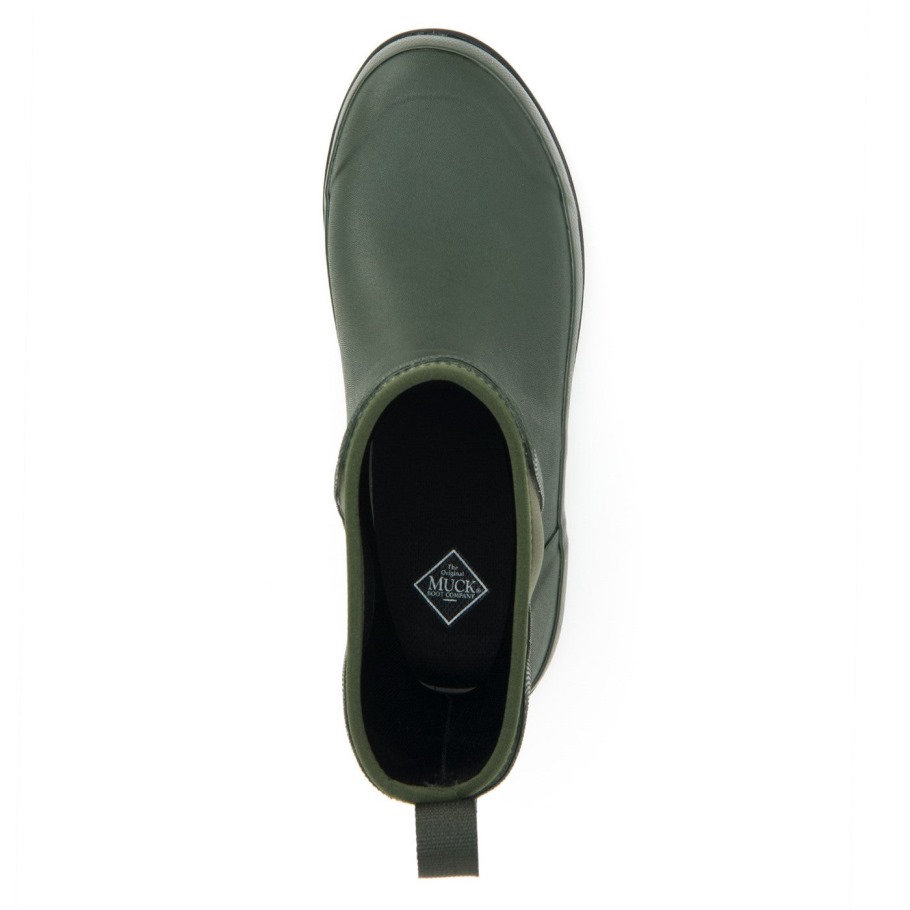 Muckboot Groene Unisex Muck Originals Korte Instaplaarzen