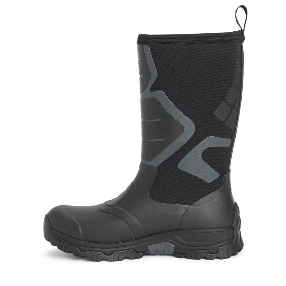 Muckboot Heren Apex Pro Vibram Ag All Terrain Korte Laarzen Zwart