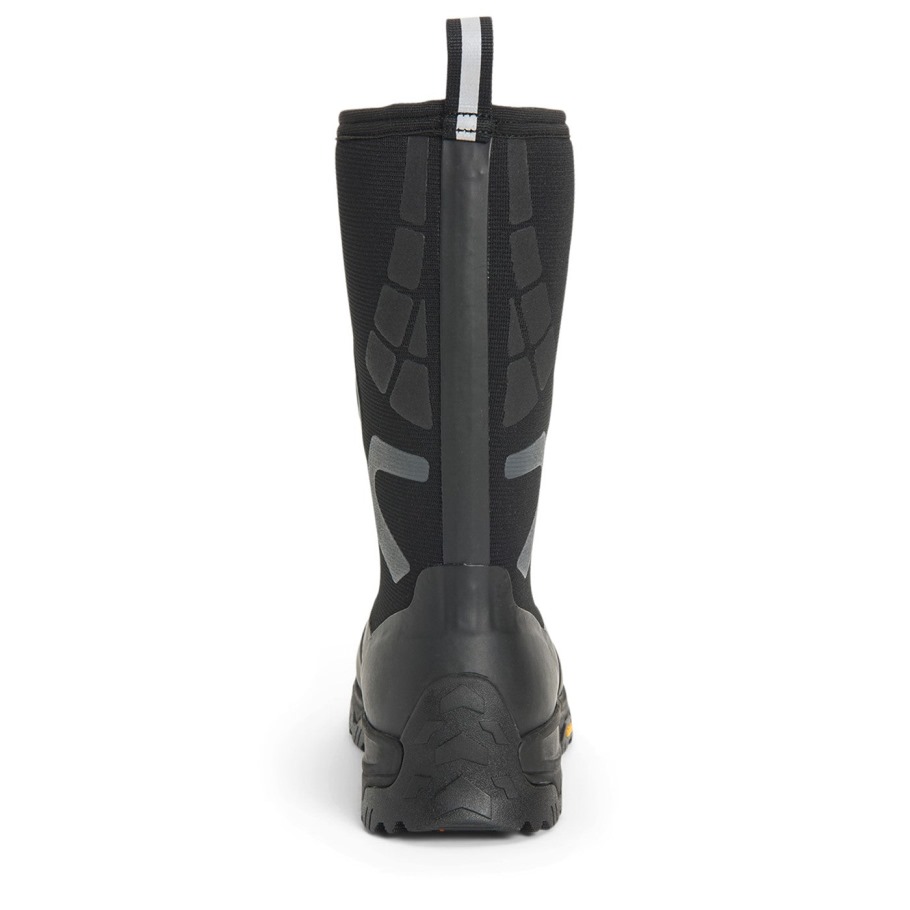 Muckboot Heren Apex Pro Vibram Ag All Terrain Korte Laarzen Zwart