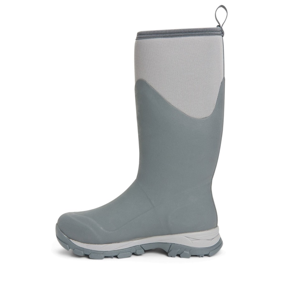 Muckboot Heren Arctic Ice Vibram Ag All Terrain Hoge Laarzen Grijs
