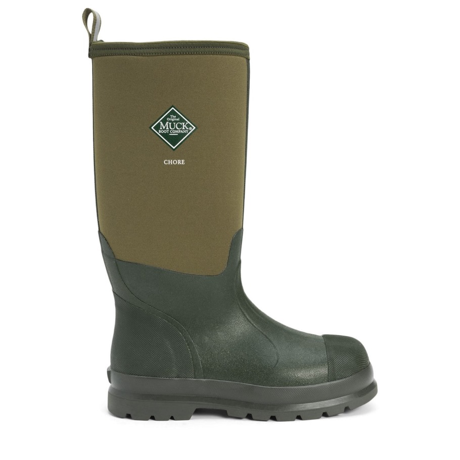 Muckboot Unisex Chore Klassieke Hoge Laarzen Mosgroen