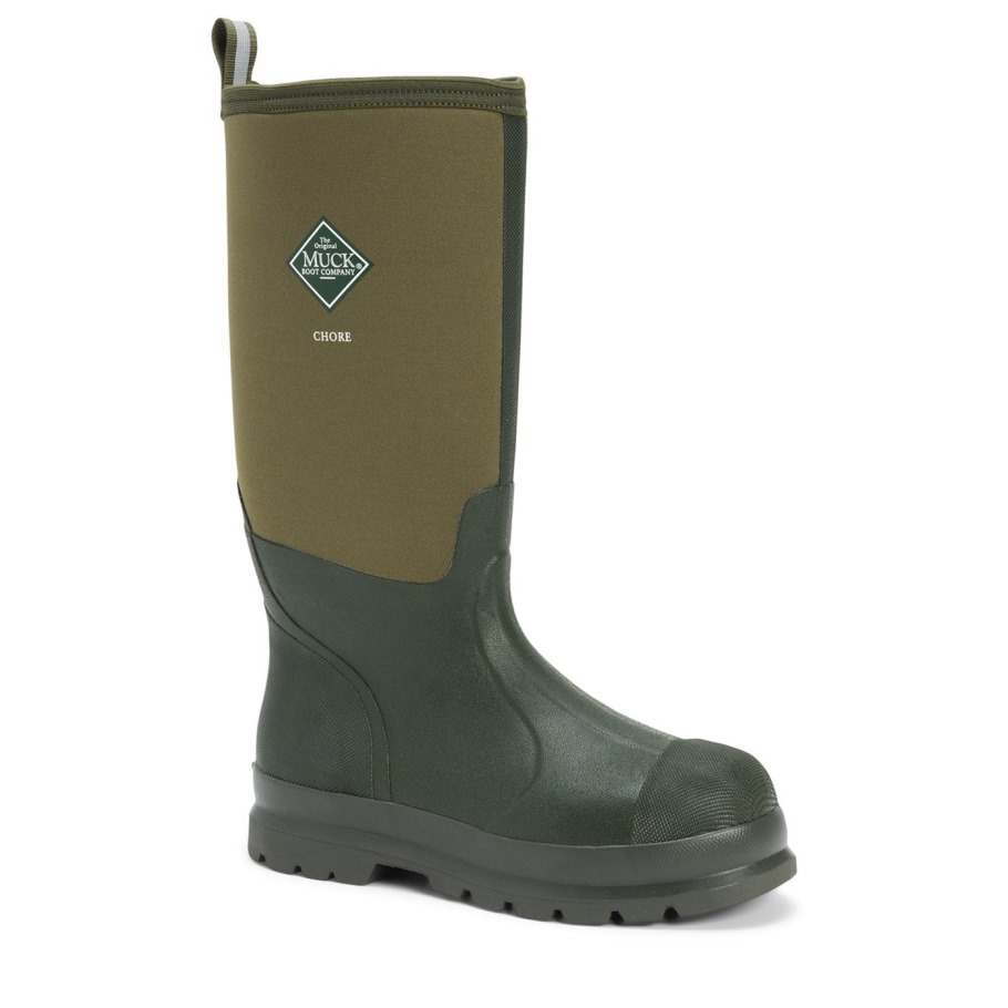 Muckboot Unisex Chore Klassieke Hoge Laarzen Mosgroen