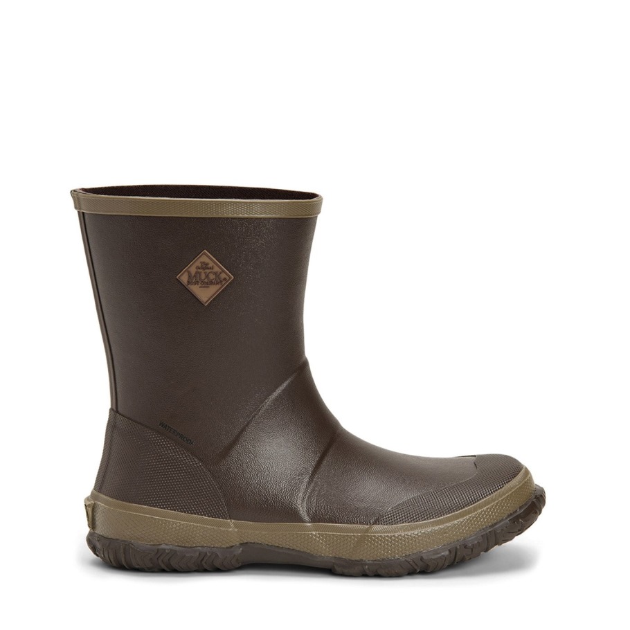 Muckboot Unisex Forager Korte Laarzen Donkerbruin