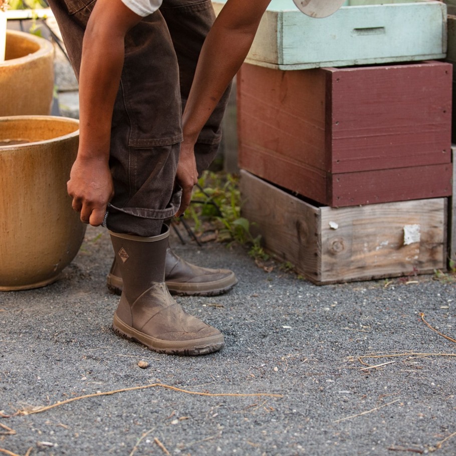 Muckboot Unisex Forager Korte Laarzen Donkerbruin