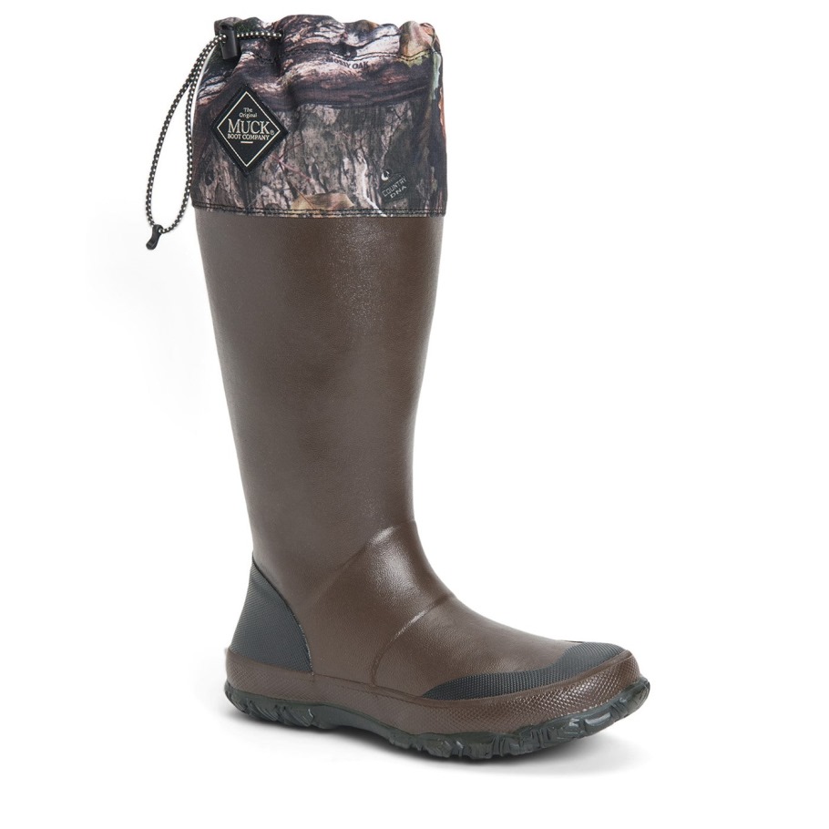 Muckboot Unisex Forager Rijlaarzen Bemost Eiken Country Print