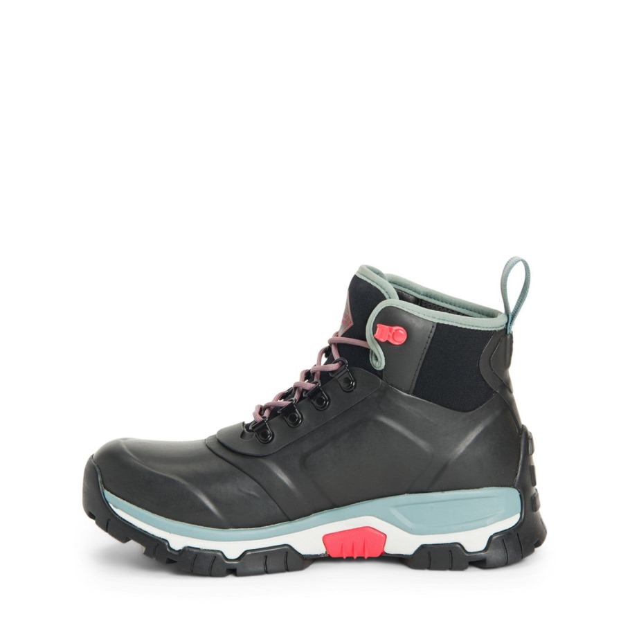 Muckboot Dames Apex Korte Veterlaarzen Zwart