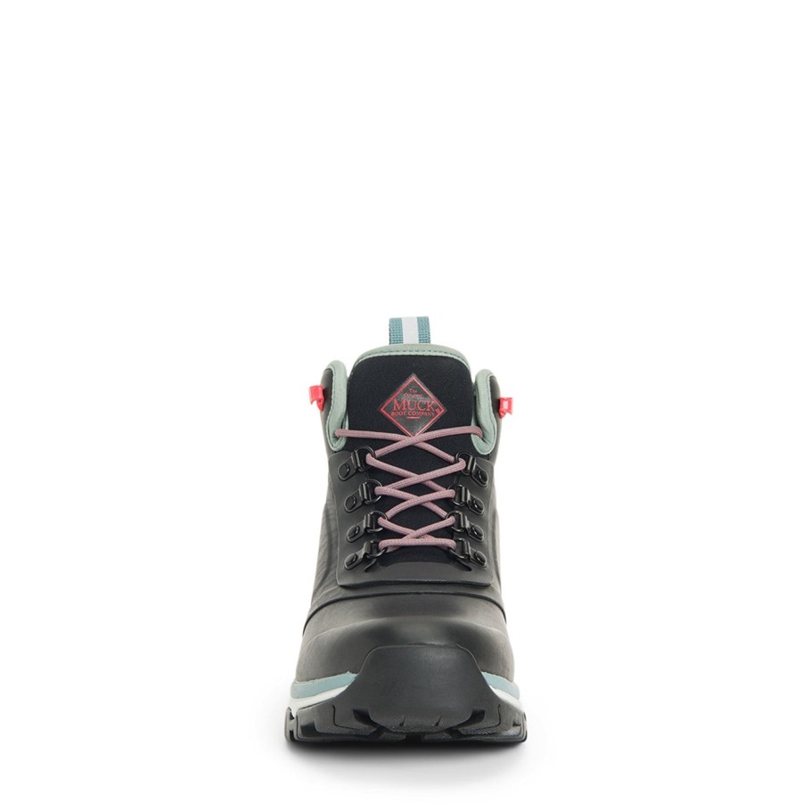 Muckboot Dames Apex Korte Veterlaarzen Zwart