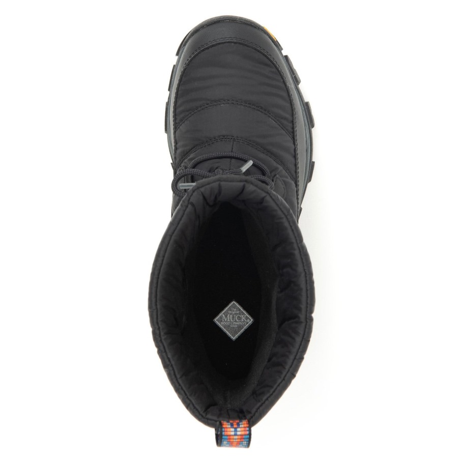 Muckboot Dames Arctic Ice Nomadic Vibram All Terrain Korte Laarzen Zwart