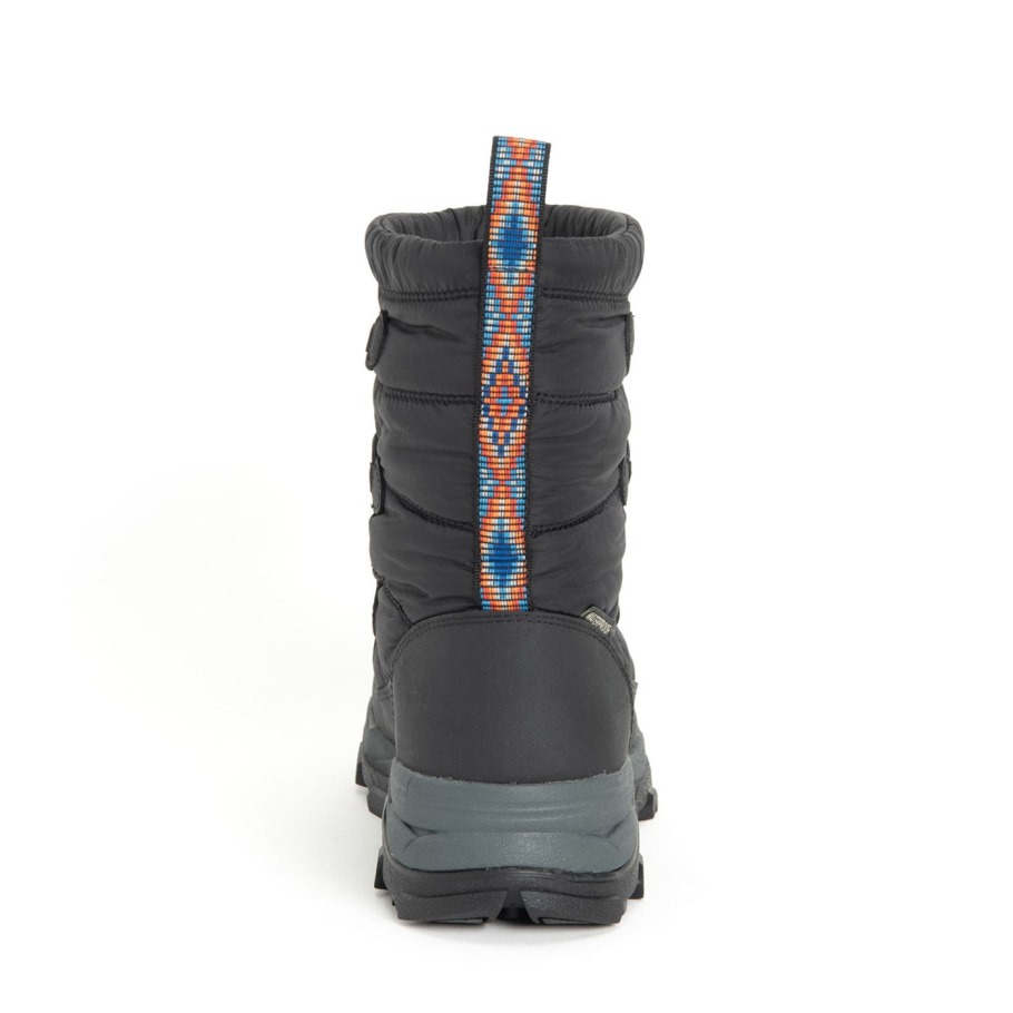 Muckboot Dames Arctic Ice Nomadic Vibram All Terrain Korte Laarzen Zwart