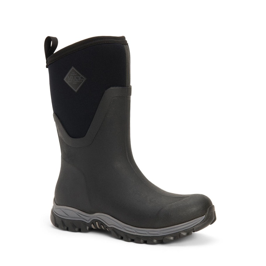 Muckboot Dames Arctic Sport Ii Korte Laarzen Zwart