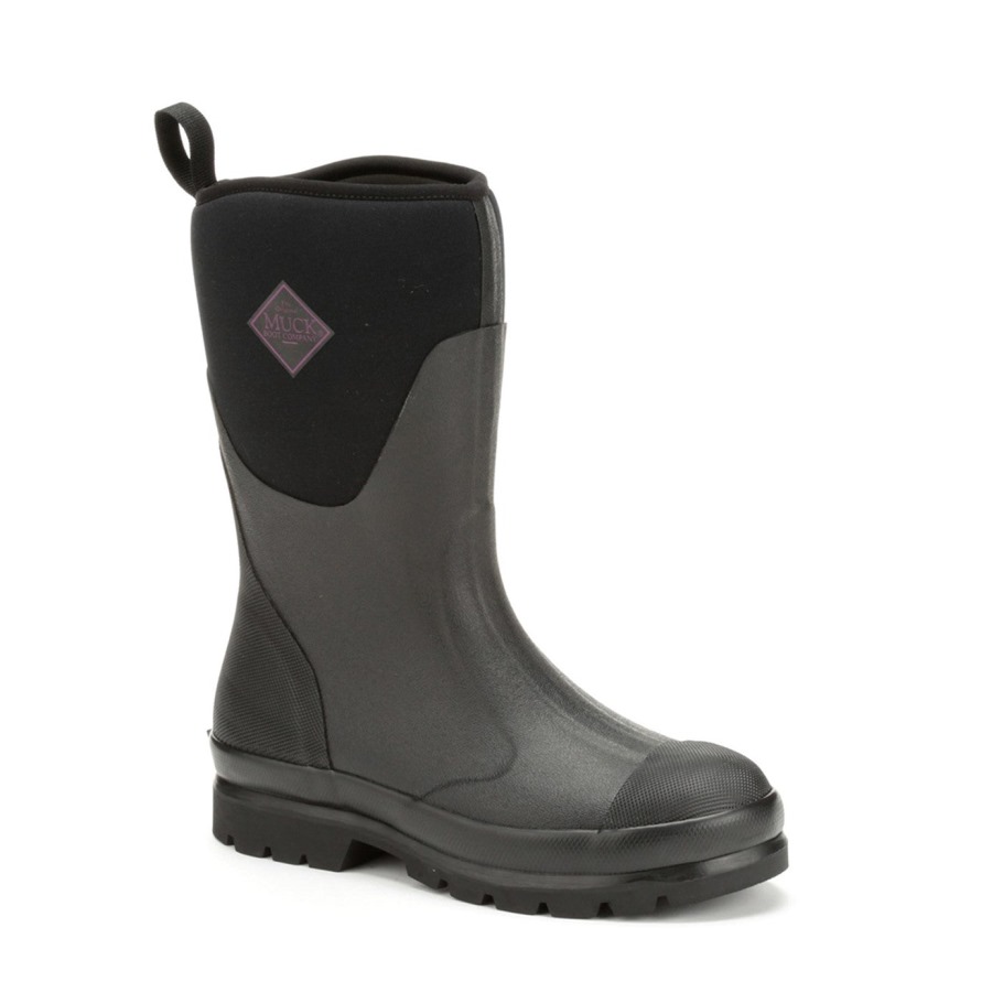 Muckboot Dames Chore Classic Korte Laarzen Zwart