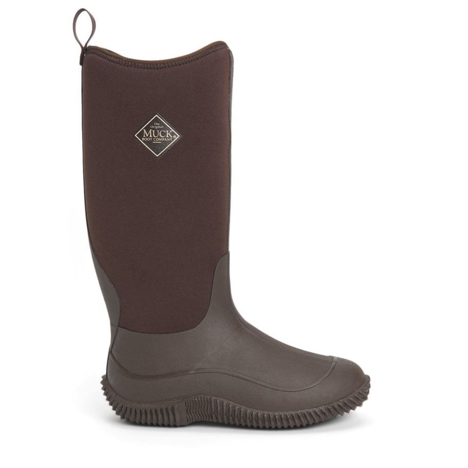 Muckboot Dames Hale Fleece Gevoerde Rijlaarzen Bruin