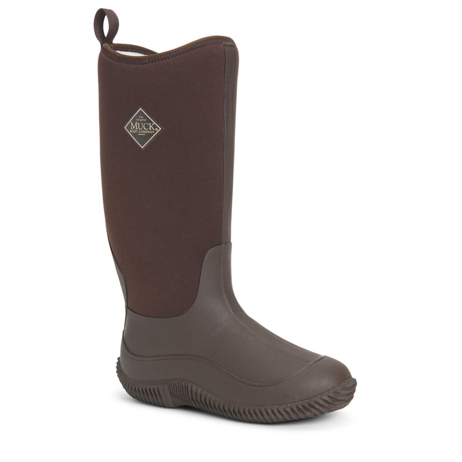 Muckboot Dames Hale Fleece Gevoerde Rijlaarzen Bruin