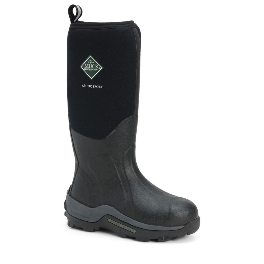 Unisex Arctic Sport Rijlaarzen Zwarte Muckboot