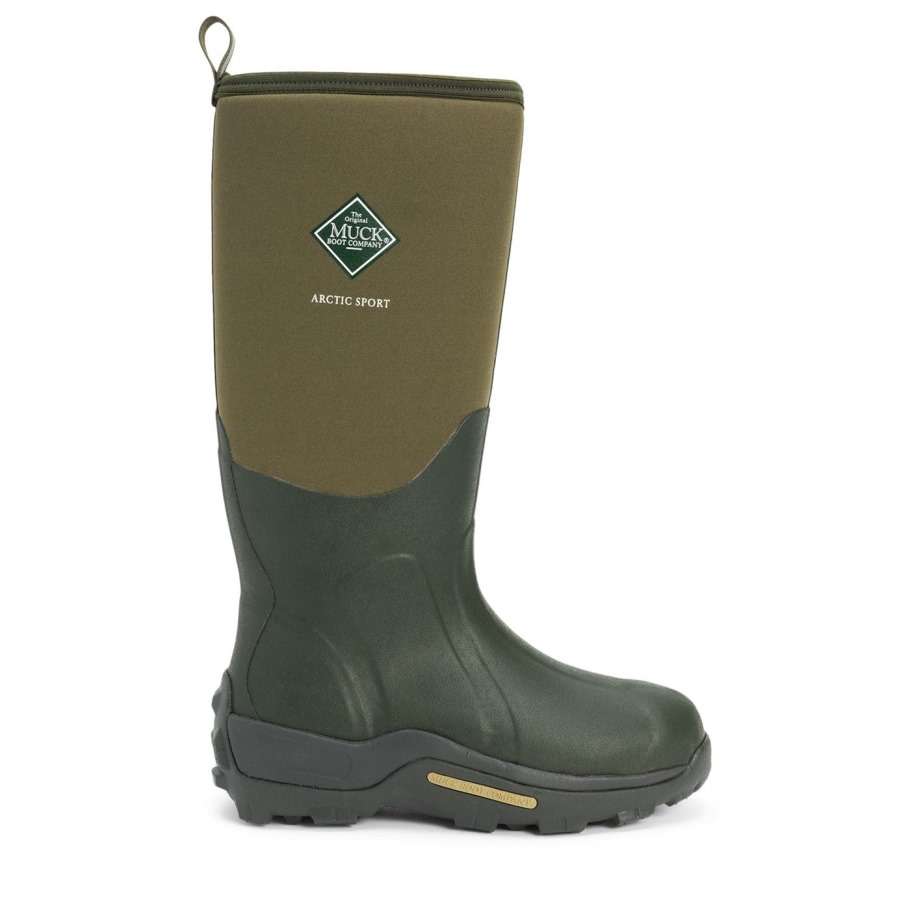 Unisex Arctic Sport Lange Laarzen Muckboot Mos