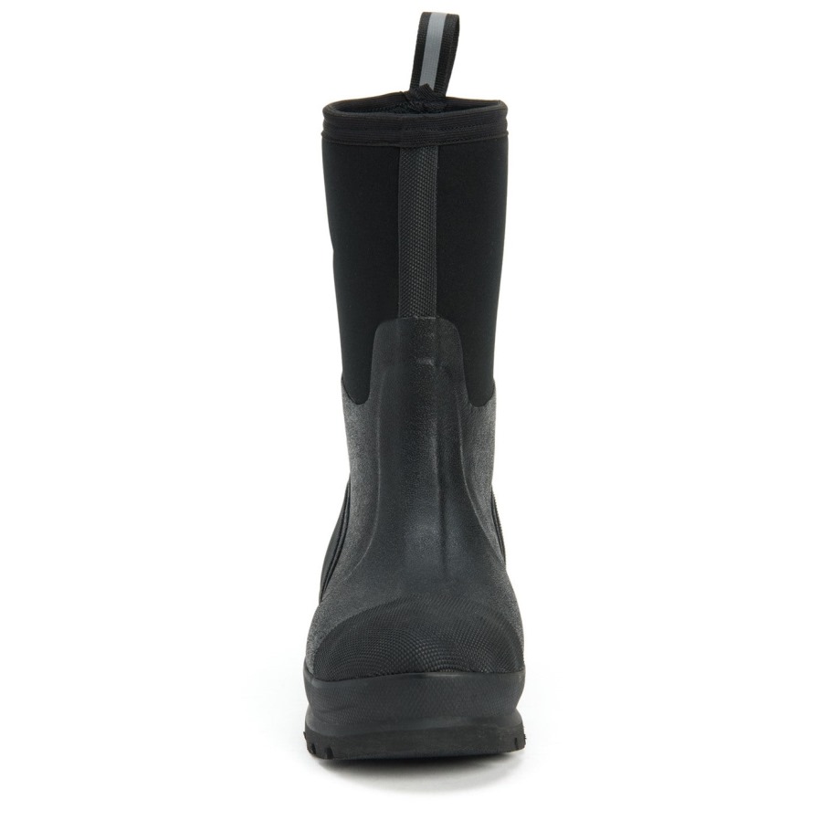 Unisex Chore Klassieke Korte Laarzen Zwarte Muckboot